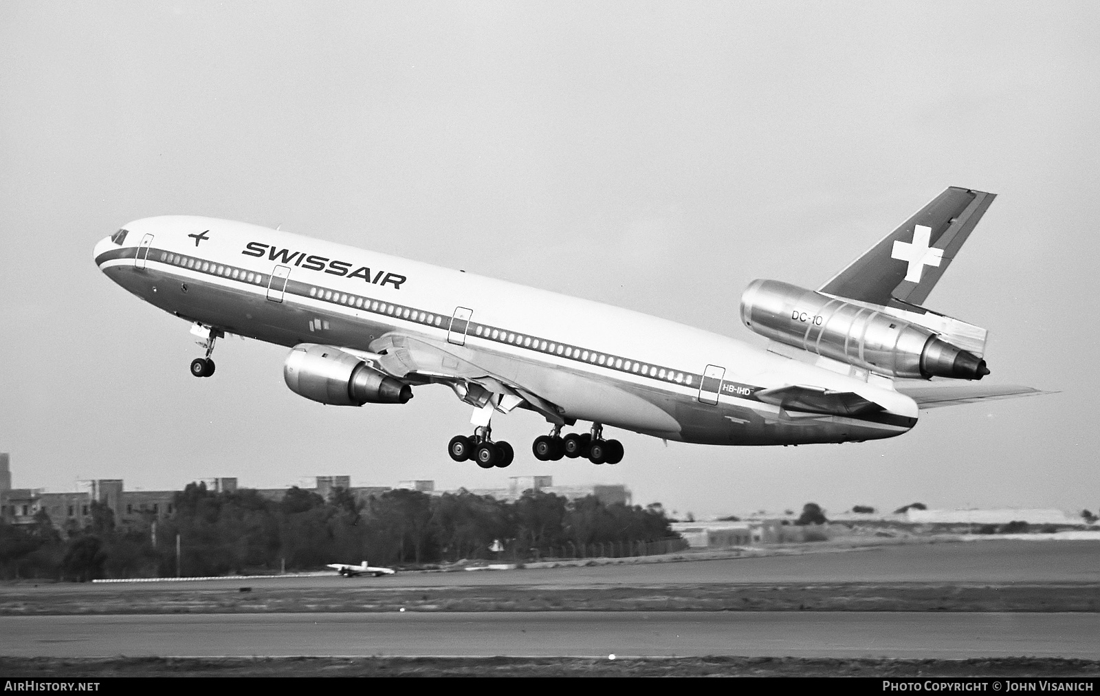 Aircraft Photo of HB-IHD | McDonnell Douglas DC-10-30 | Swissair | AirHistory.net #433637