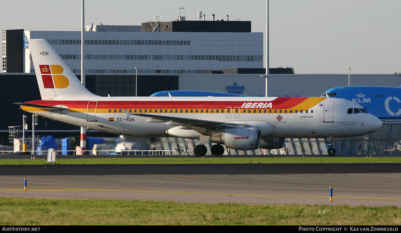 Aircraft Photo of EC-HDN | Airbus A320-214 | Iberia | AirHistory.net #433638