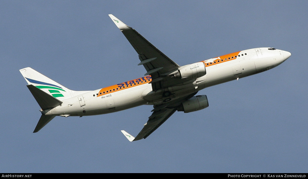 Aircraft Photo of PH-HZS | Boeing 737-8BG | Transavia | AirHistory.net #433642