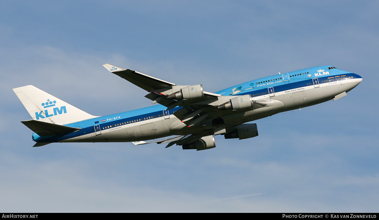 Aircraft Photo of PH-BFR | Boeing 747-406M | KLM - Royal Dutch Airlines | AirHistory.net #433649
