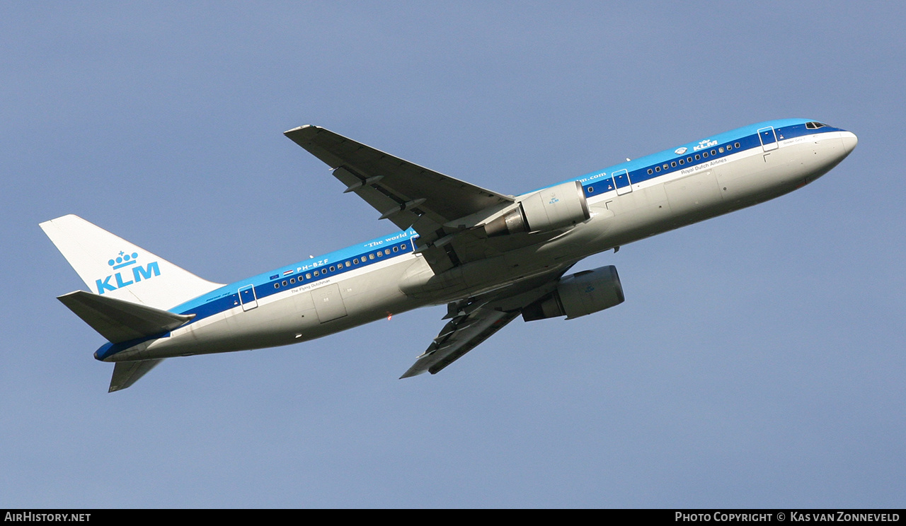 Aircraft Photo of PH-BZF | Boeing 767-306/ER | KLM - Royal Dutch Airlines | AirHistory.net #433651
