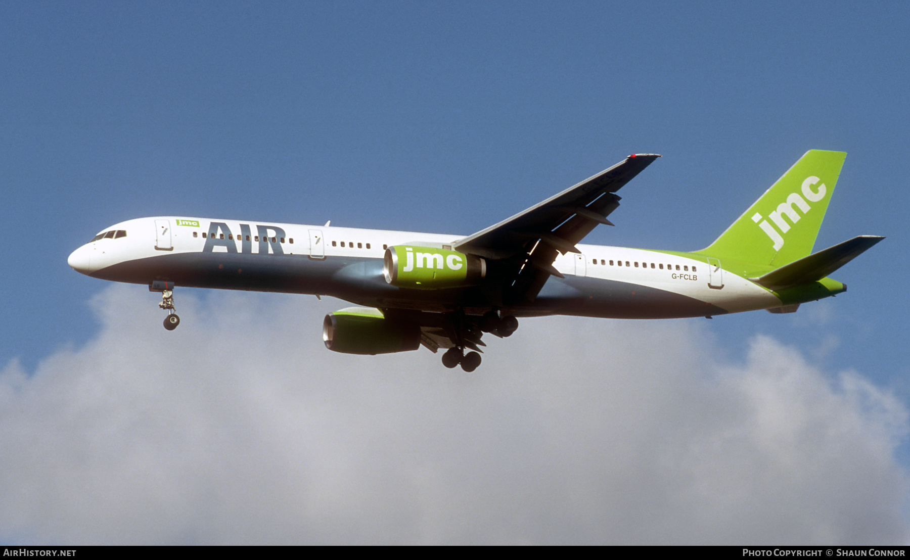 Aircraft Photo of G-FCLB | Boeing 757-28A | JMC Air | AirHistory.net #433658