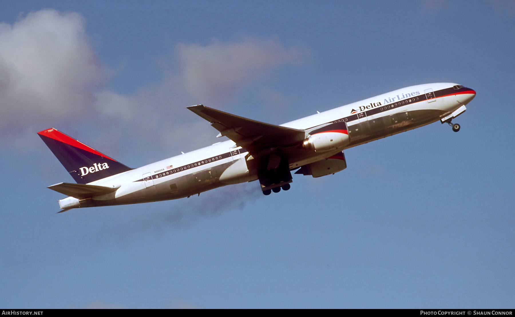 Aircraft Photo of N866DA | Boeing 777-232/ER | Delta Air Lines | AirHistory.net #433659