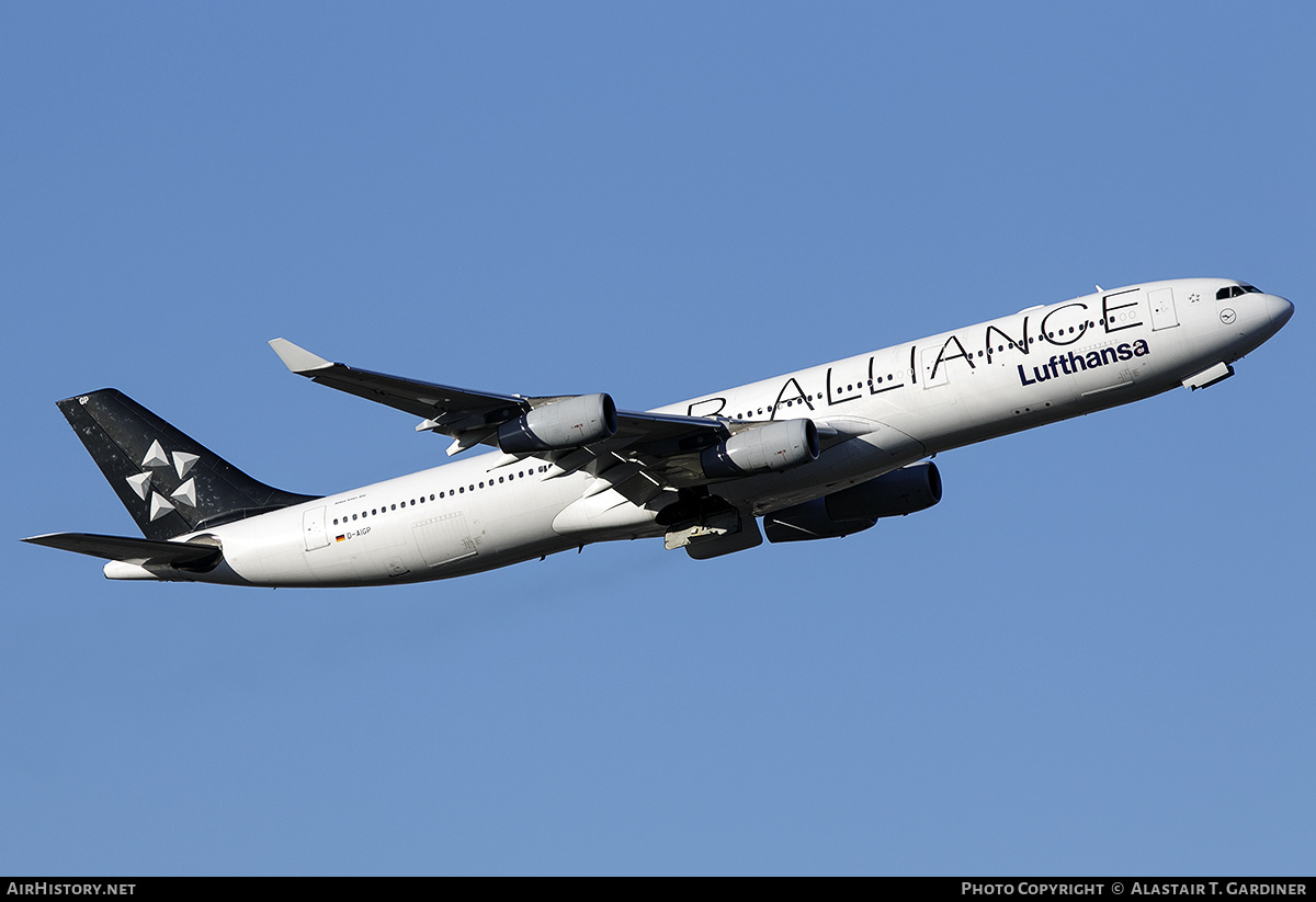 Aircraft Photo of D-AIGP | Airbus A340-313 | Lufthansa | AirHistory.net #433670