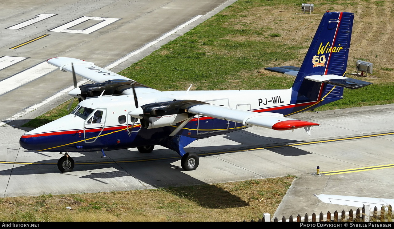 Aircraft Photo of PJ-WIL | De Havilland Canada DHC-6-300 Twin Otter | Winair - Windward Islands Airways | AirHistory.net #433674