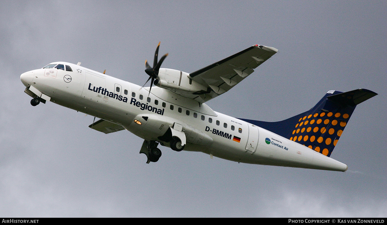 Aircraft Photo of D-BMMM | ATR ATR-42-500 | Lufthansa Regional | AirHistory.net #433677