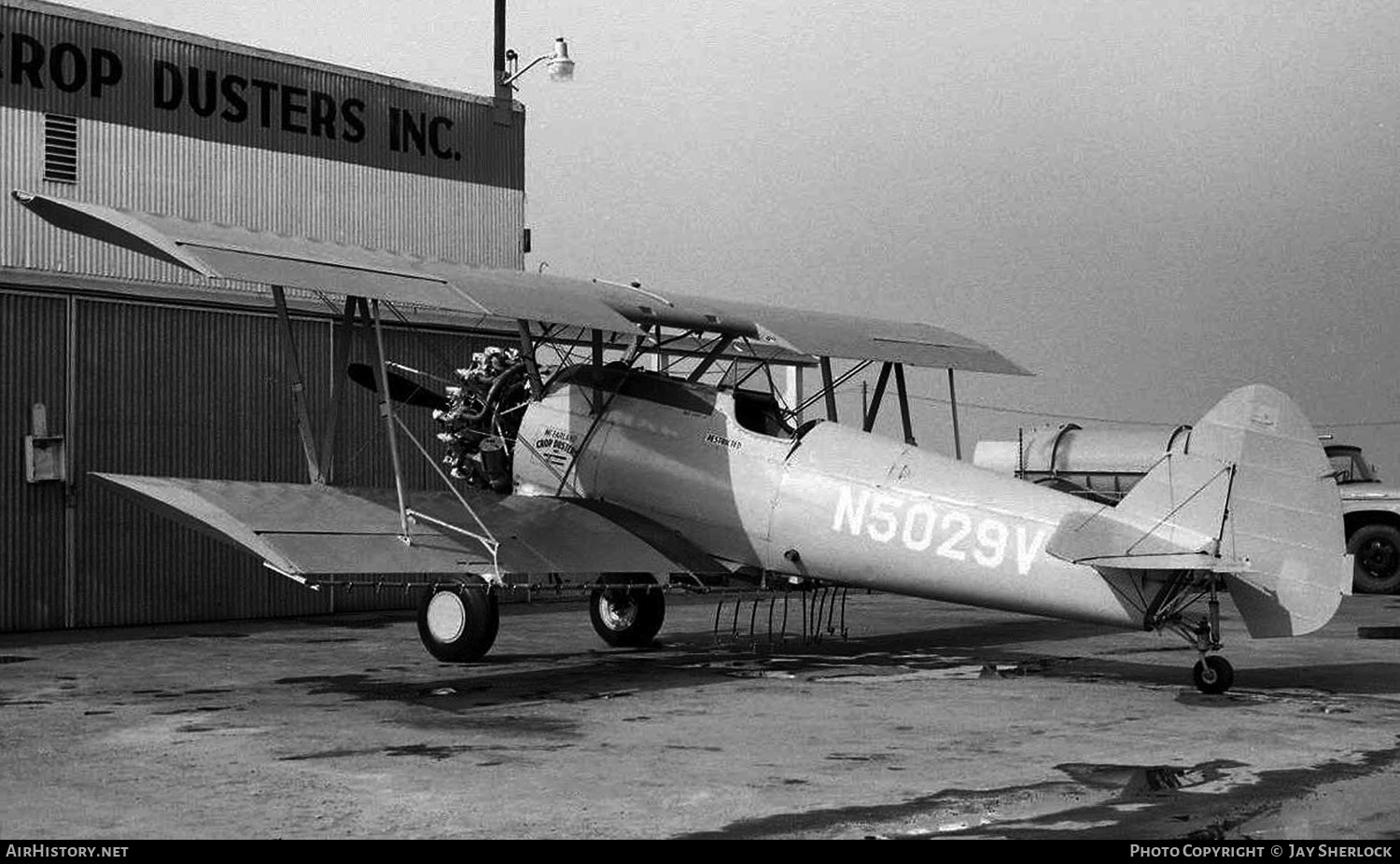 Aircraft Photo of N5029V | Stearman PT-17/R985 Kaydet (A75N1) | McFarland Crop Dusters | AirHistory.net #433691