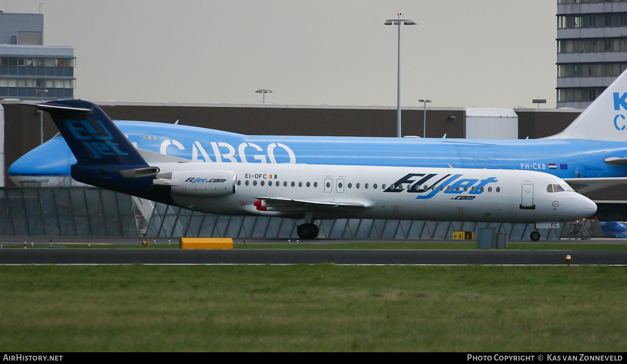 Aircraft Photo of EI-DFC | Fokker 100 (F28-0100) | EUjet | AirHistory.net #433692