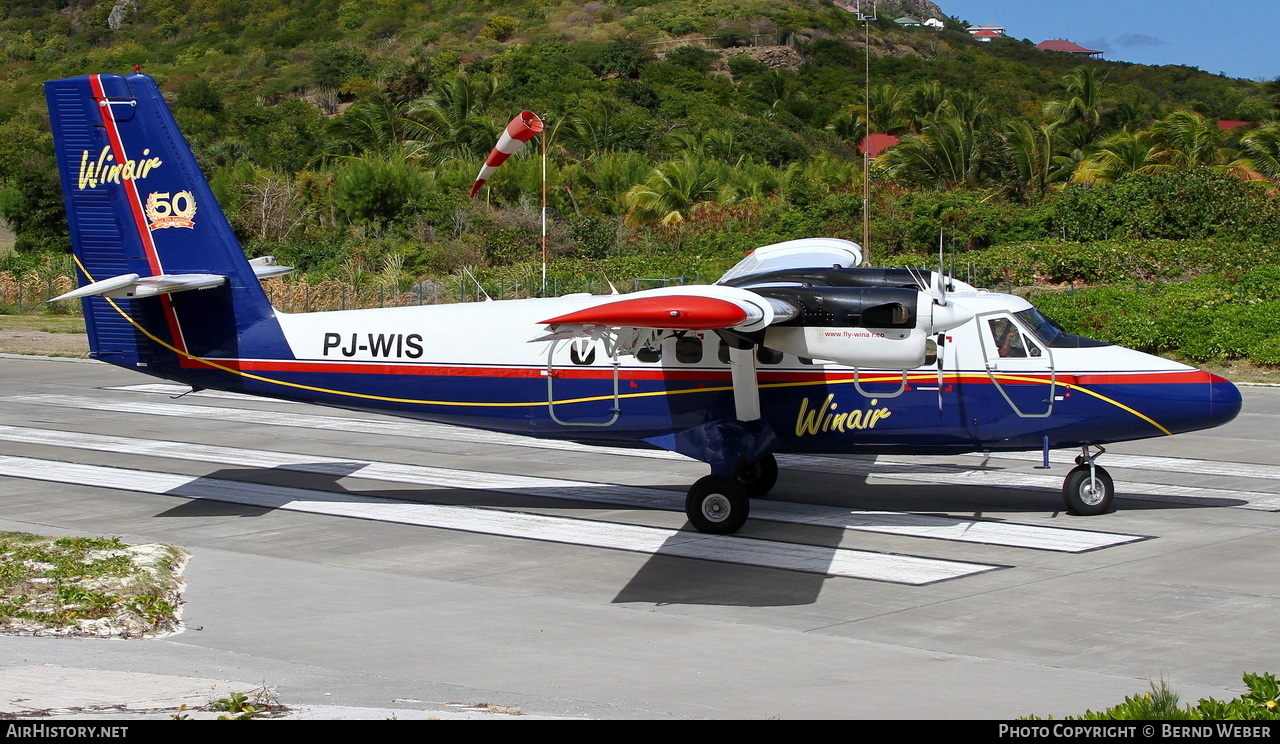 Aircraft Photo of PJ-WIS | De Havilland Canada DHC-6-300 Twin Otter | Winair - Windward Islands Airways | AirHistory.net #433698