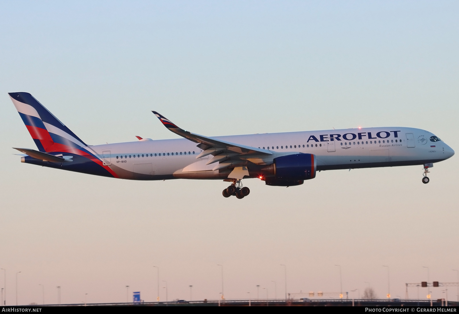 Aircraft Photo of VP-BXD | Airbus A350-941 | Aeroflot - Russian Airlines | AirHistory.net #433712