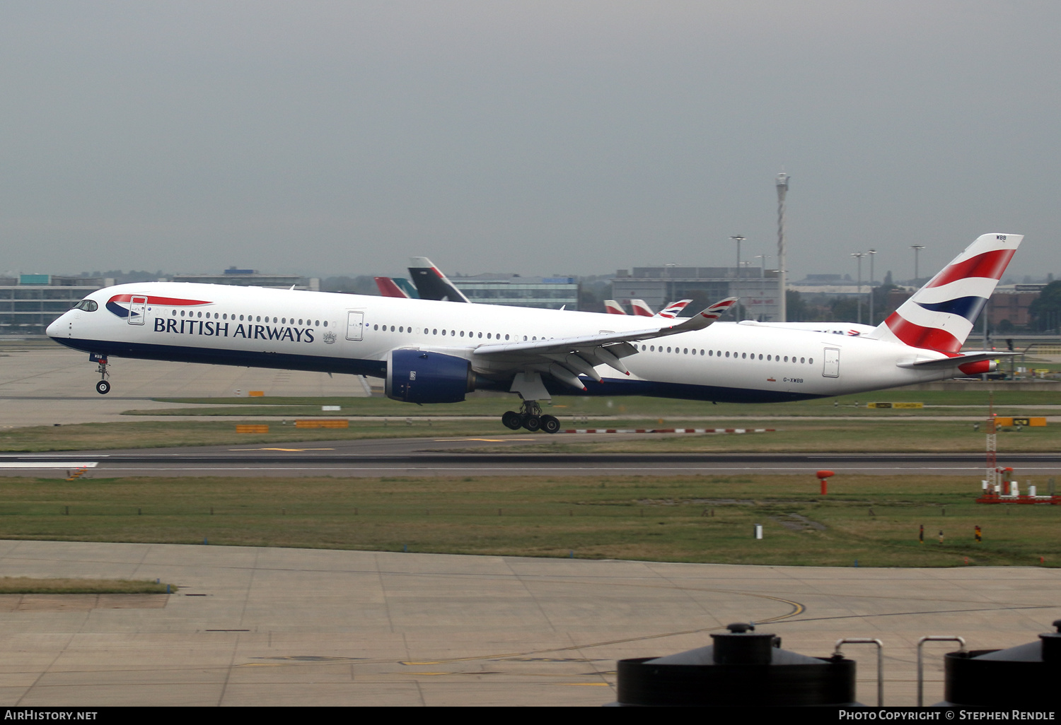 Aircraft Photo of G-XWBB | Airbus A350-1041 | British Airways | AirHistory.net #433714