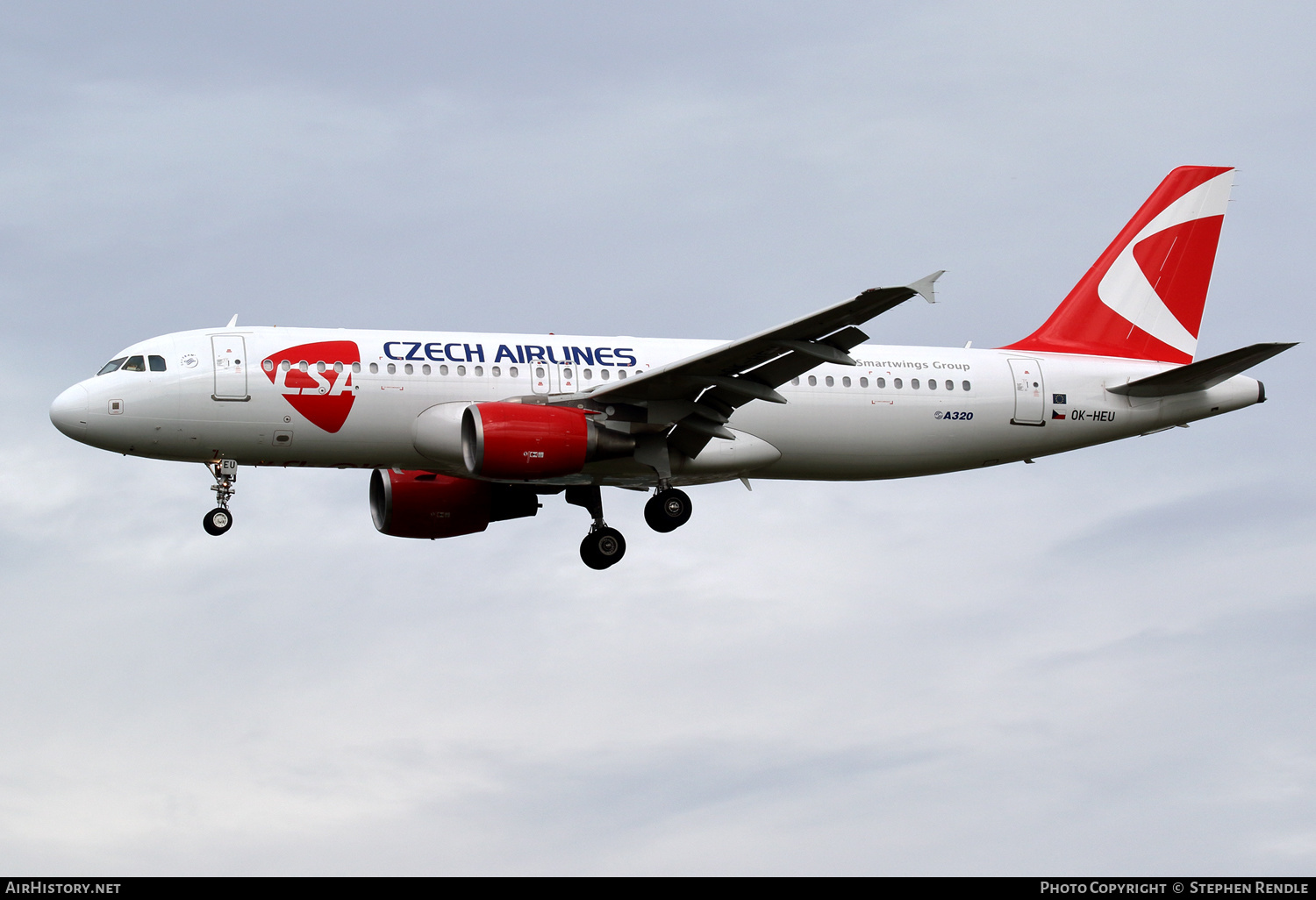 Aircraft Photo of OK-HEU | Airbus A320-214 | ČSA - Czech Airlines | AirHistory.net #433716