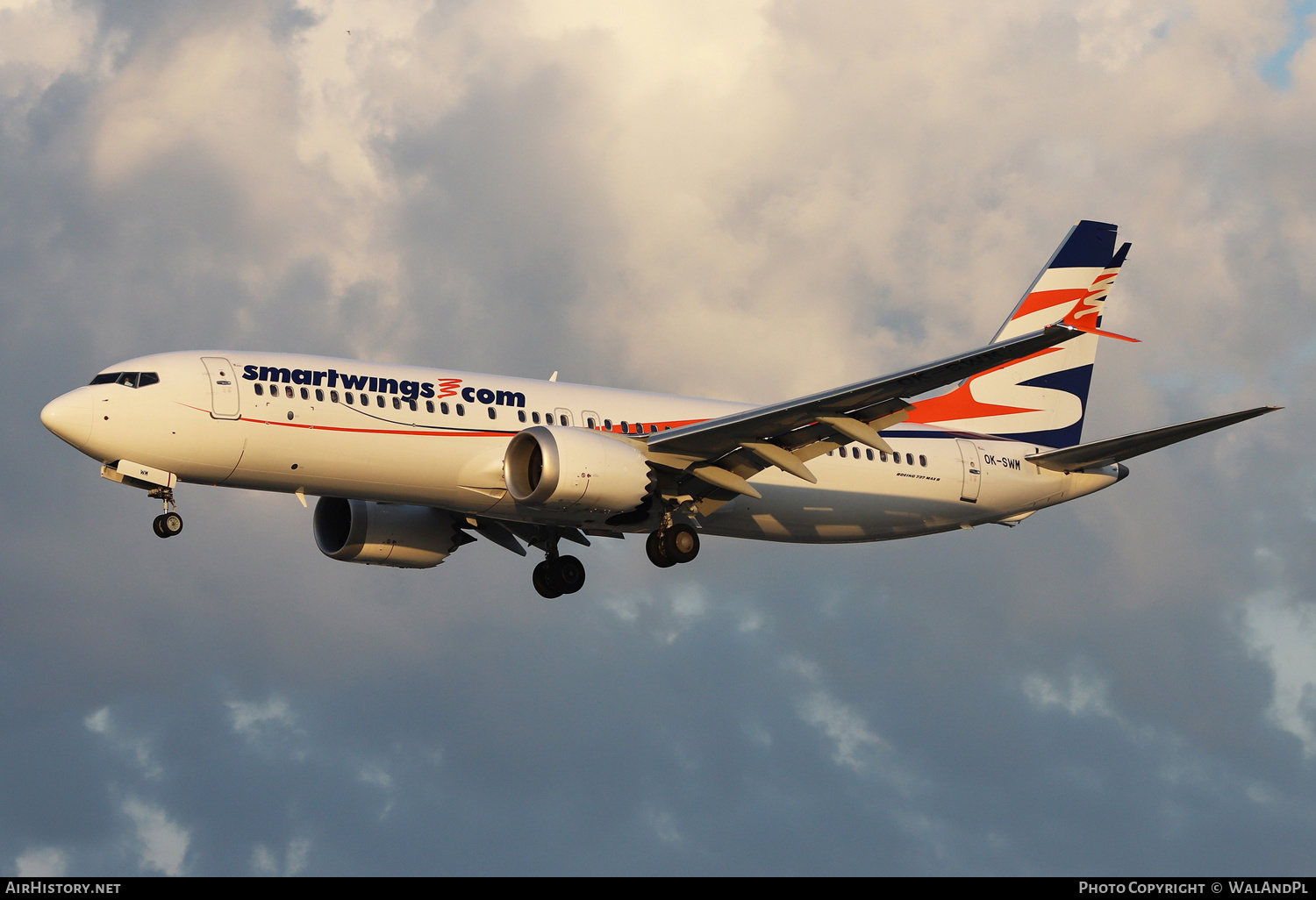 Aircraft Photo of OK-SWM | Boeing 737-8 Max 8 | Smartwings | AirHistory.net #433721