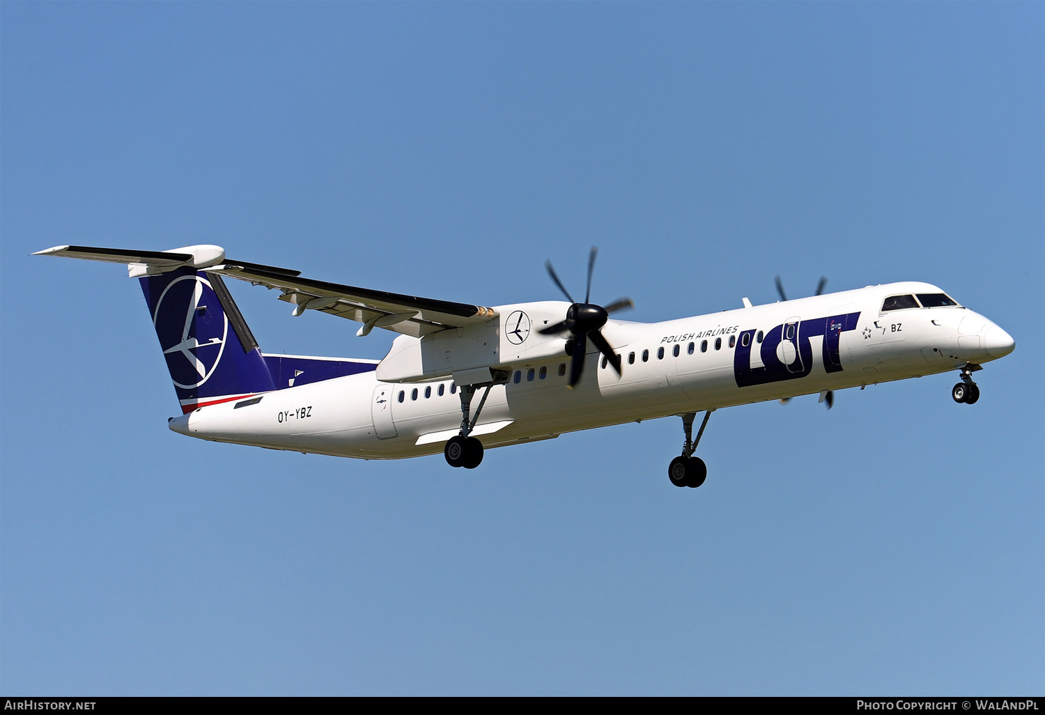 Aircraft Photo of OY-YBZ | Bombardier DHC-8-402 Dash 8 | LOT Polish Airlines - Polskie Linie Lotnicze | AirHistory.net #433722