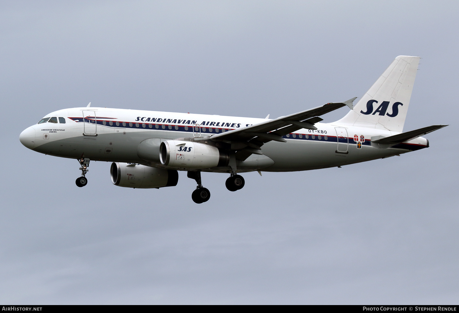 Aircraft Photo of OY-KBO | Airbus A319-132 | Scandinavian Airlines - SAS | Scandinavian Airlines System - SAS | AirHistory.net #433726