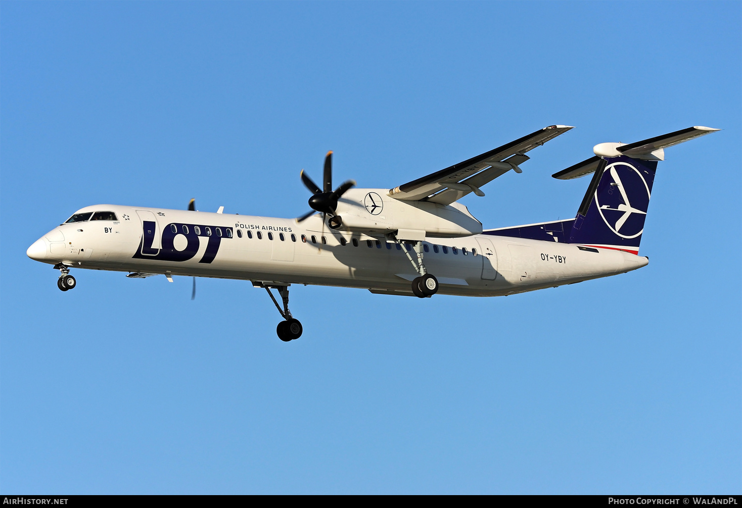 Aircraft Photo of OY-YBY | Bombardier DHC-8-402 Dash 8 | LOT Polish Airlines - Polskie Linie Lotnicze | AirHistory.net #433727