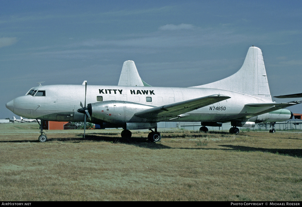 Aircraft Photo of N74850 | Convair 600/F | Kitty Hawk AirCargo - KHA | AirHistory.net #433735