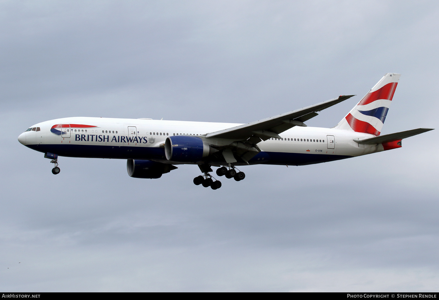 Aircraft Photo of G-VIIN | Boeing 777-236/ER | British Airways | AirHistory.net #433739
