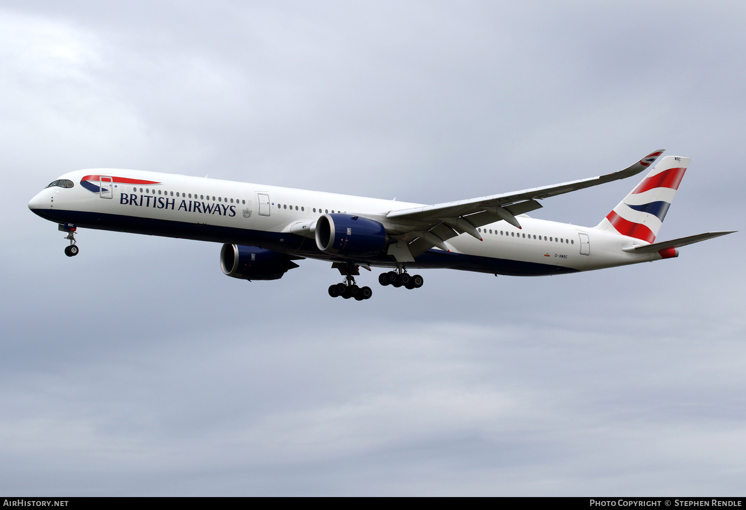 Aircraft Photo of G-XWBC | Airbus A350-1041 | British Airways | AirHistory.net #433740