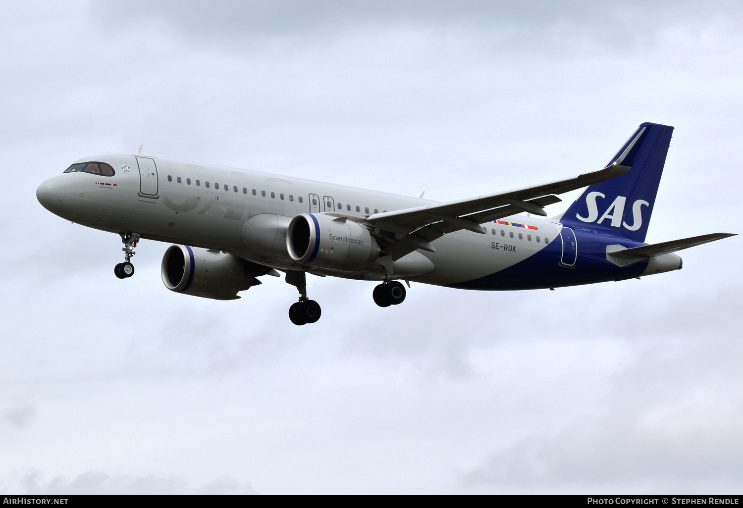 Aircraft Photo of SE-ROK | Airbus A320-251N | Scandinavian Airlines - SAS | AirHistory.net #433743