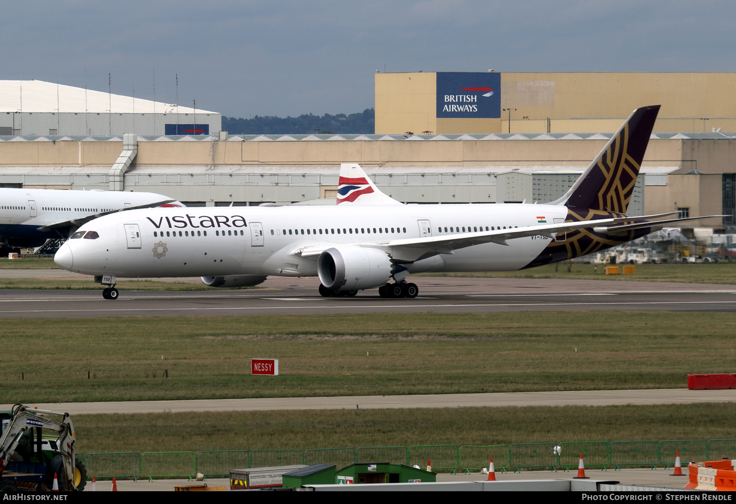 Aircraft Photo of VT-TSD | Boeing 787-9 Dreamliner | Vistara | AirHistory.net #433758