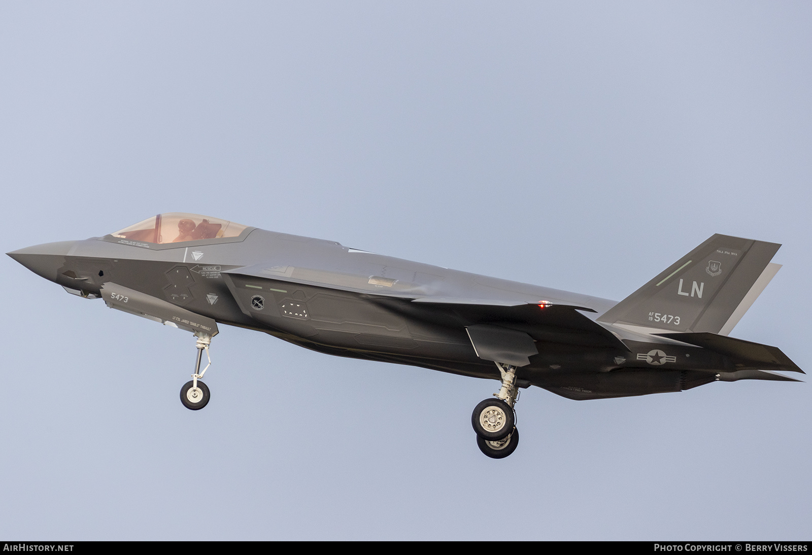 Aircraft Photo of 19-5473 | Lockheed Martin F-35A Lightning II | USA - Air Force | AirHistory.net #433762