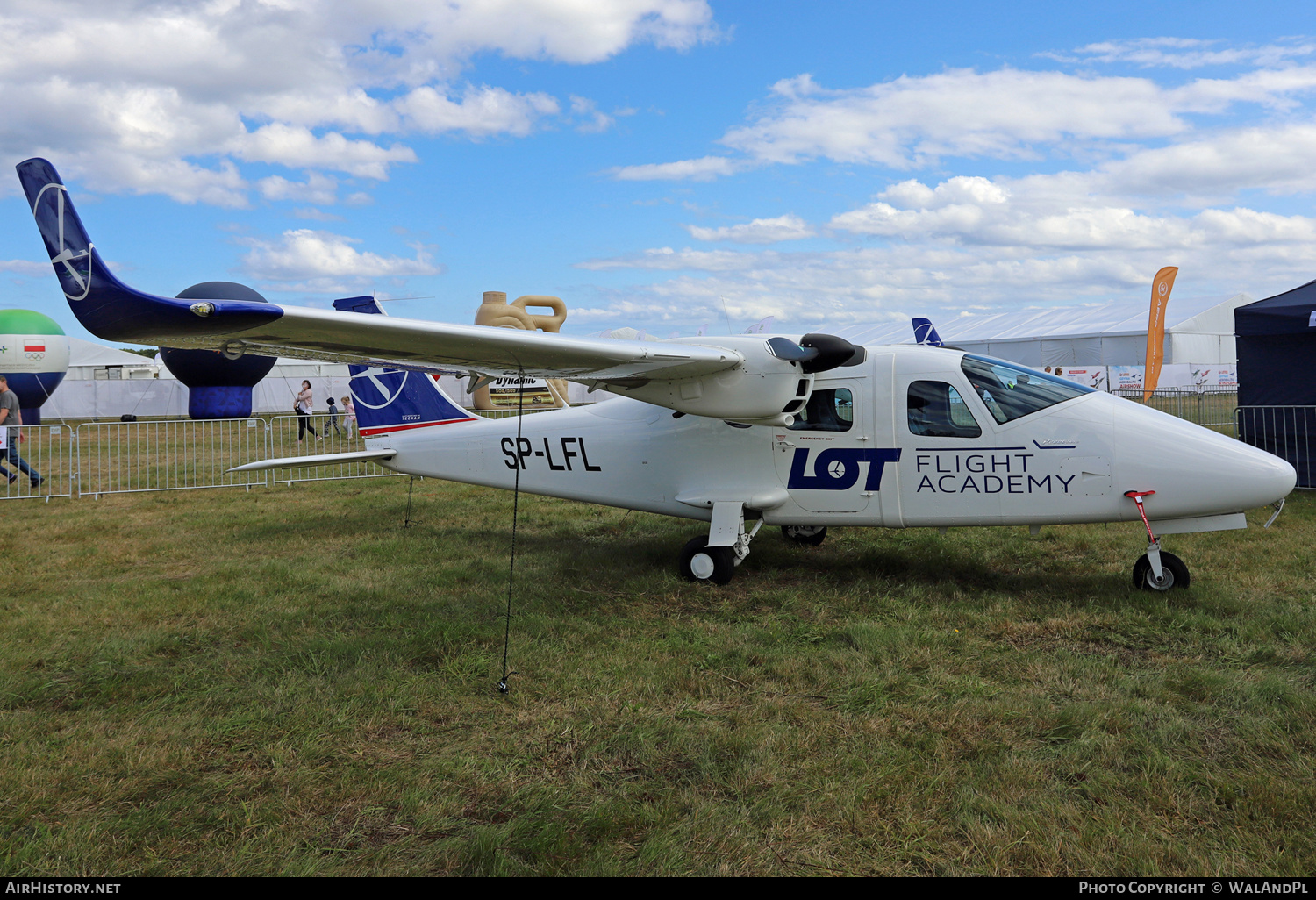 Aircraft Photo of SP-LFL | Tecnam P-2006T | LOT Flight Academy | AirHistory.net #433791