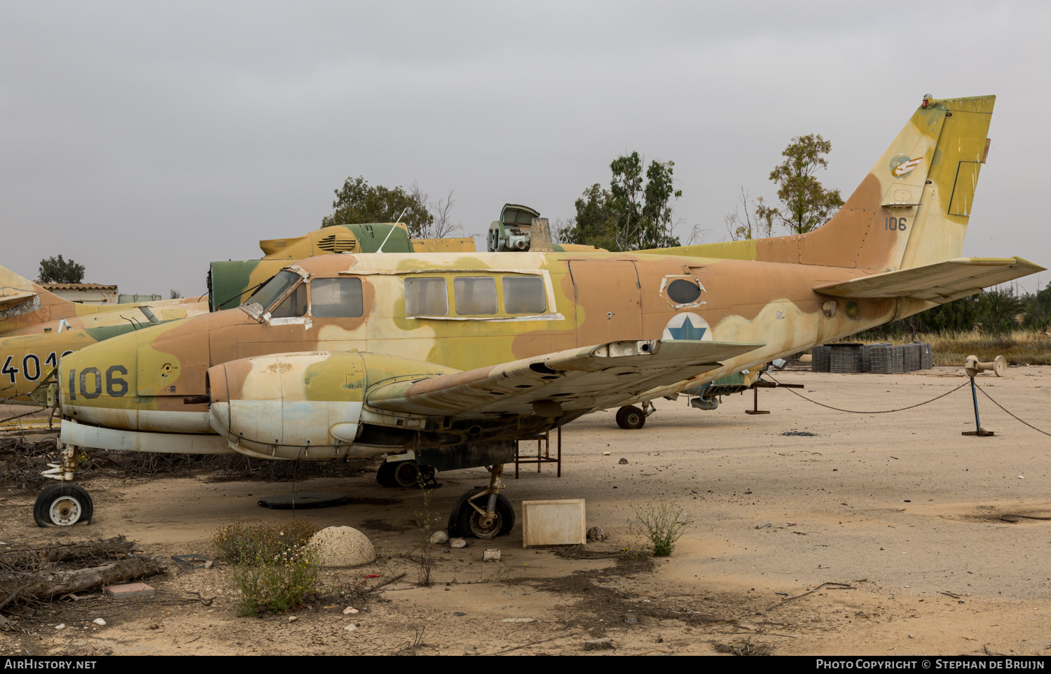 Aircraft Photo of 106 | Beech 65-B80 Queen Air (Zamir) | Israel - Air Force | AirHistory.net #433793