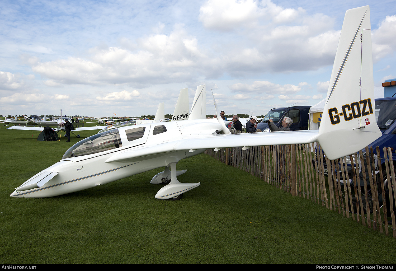 Aircraft Photo of G-COZI | Rutan Cozy MkIII | AirHistory.net #433818