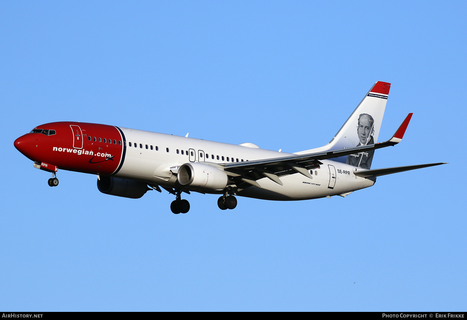 Aircraft Photo of SE-RPR | Boeing 737-8JP | Norwegian | AirHistory.net #433833