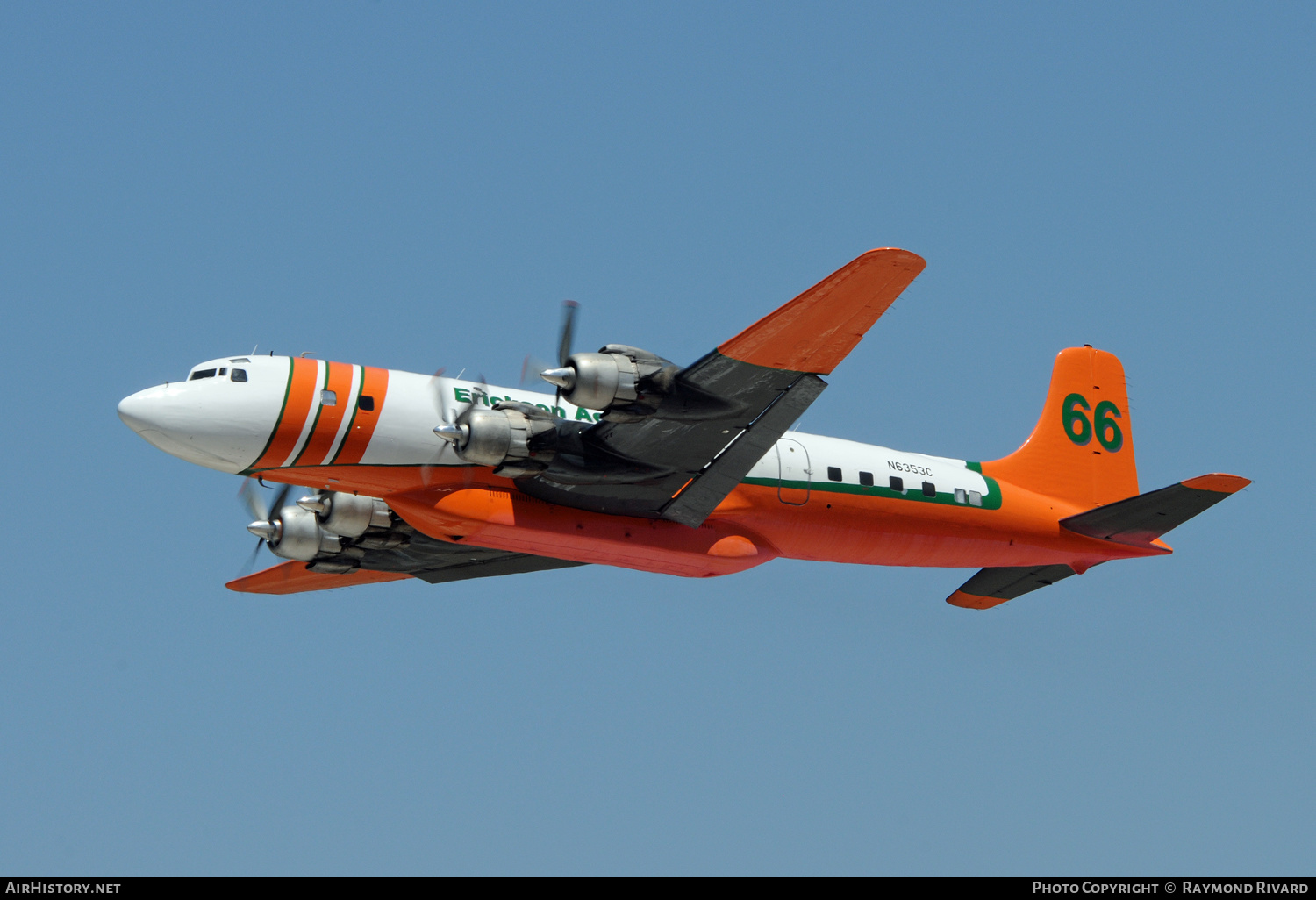 Aircraft Photo of N6353C | Douglas DC-7/AT | Erickson Aero Tanker | AirHistory.net #433837