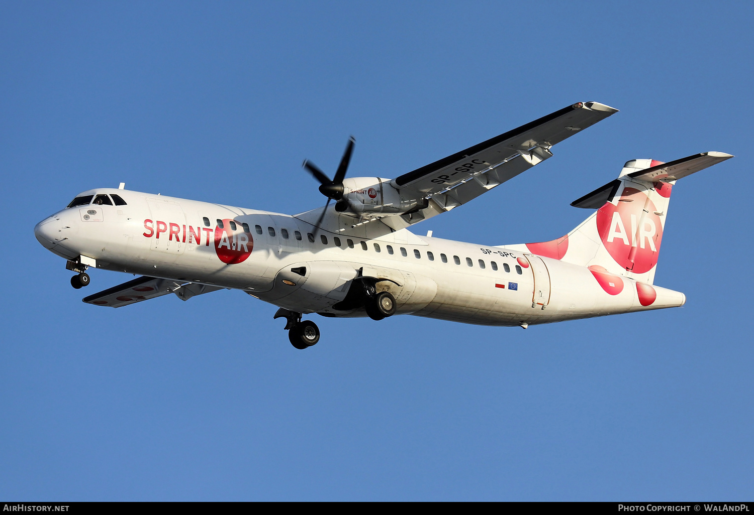 Aircraft Photo of SP-SPC | ATR ATR-72-202/F | Sprint Air | AirHistory.net #433860