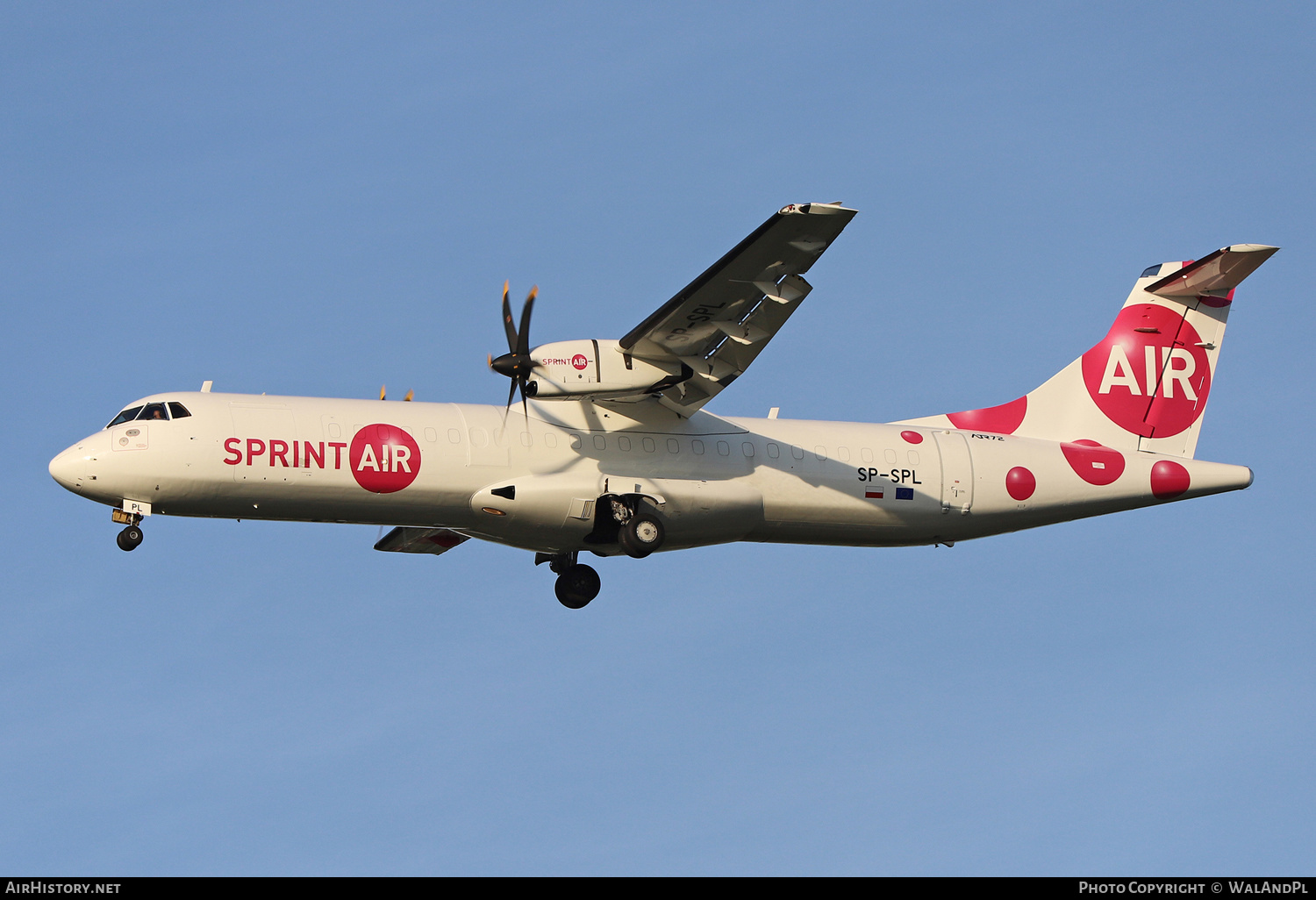 Aircraft Photo of SP-SPL | ATR ATR-72-500/F (ATR-72-212A) | Sprint Air | AirHistory.net #433863