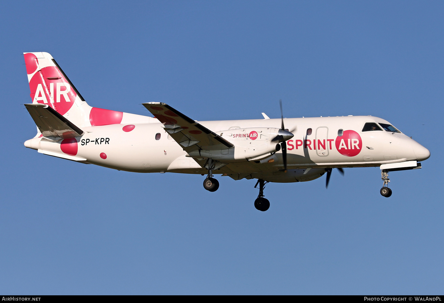 Aircraft Photo of SP-KPR | Saab 340A(QC) | Sprint Air | AirHistory.net #433866