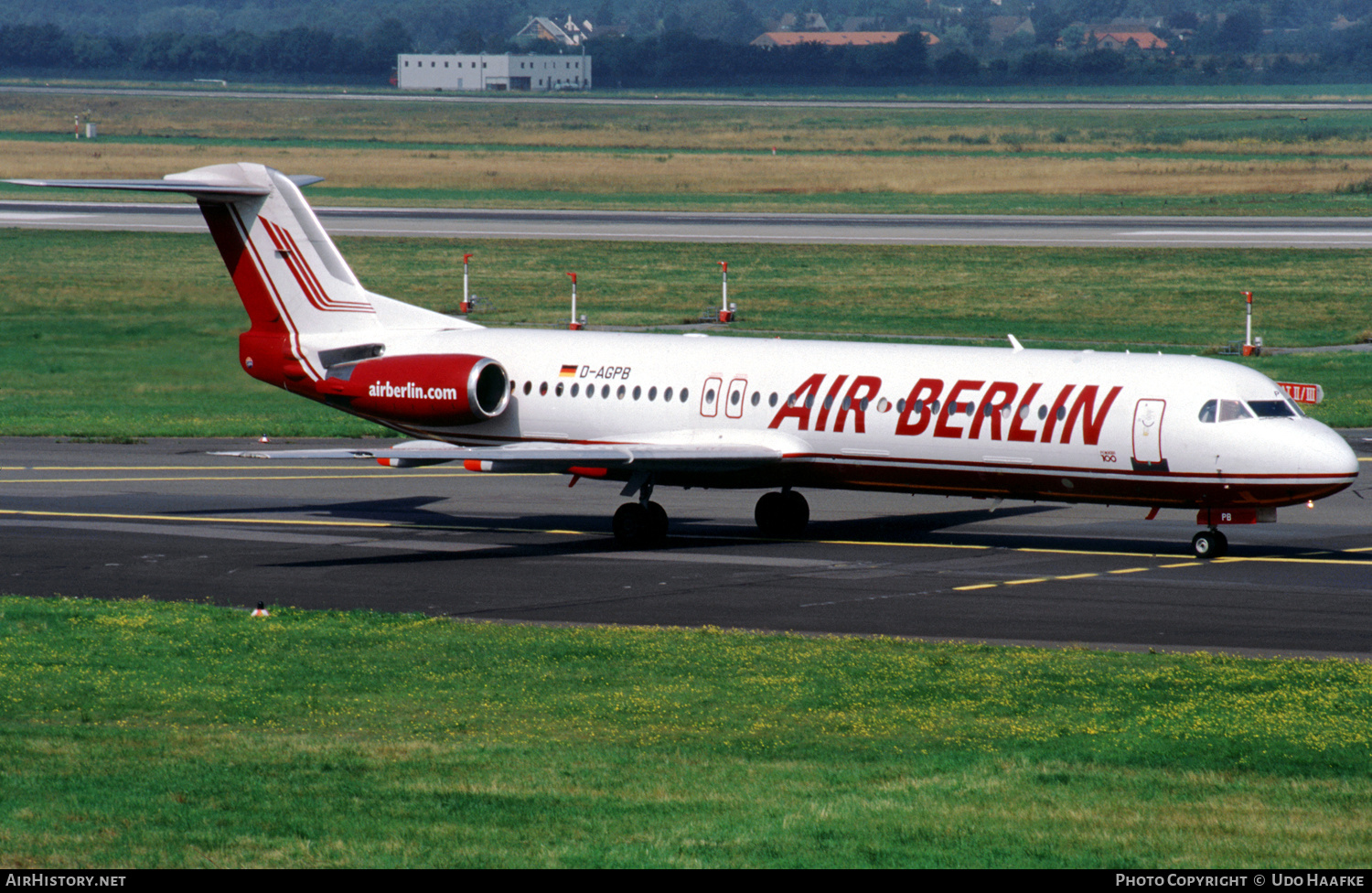 Aircraft Photo of D-AGPB | Fokker 100 (F28-0100) | Air Berlin | AirHistory.net #433875