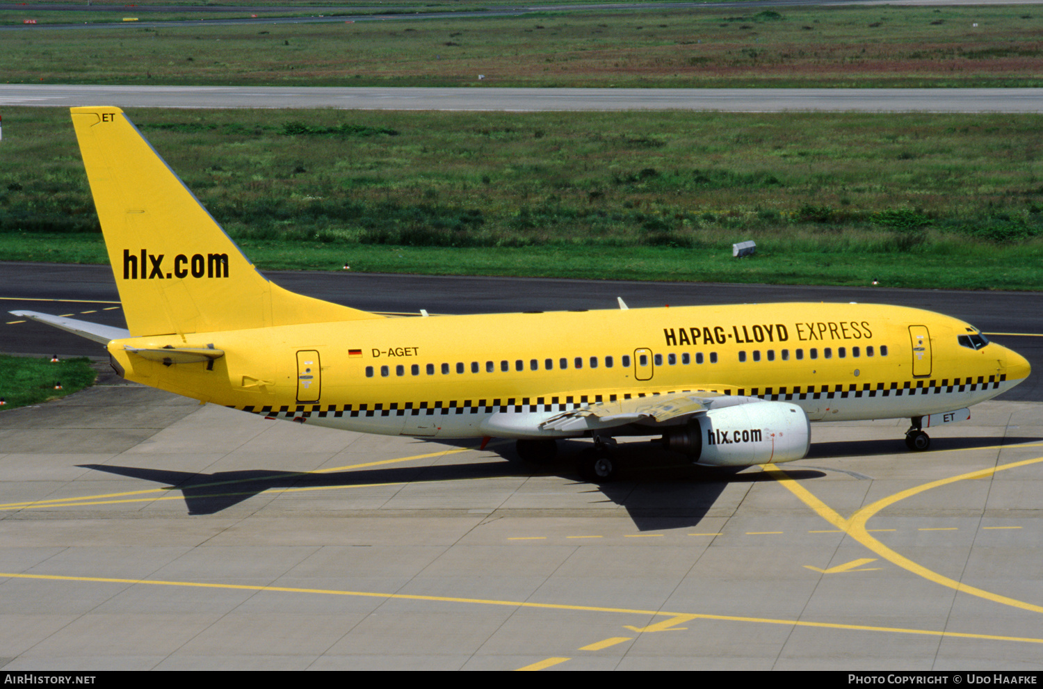 Aircraft Photo of D-AGET | Boeing 737-75B | Hapag-Lloyd Express | AirHistory.net #433877