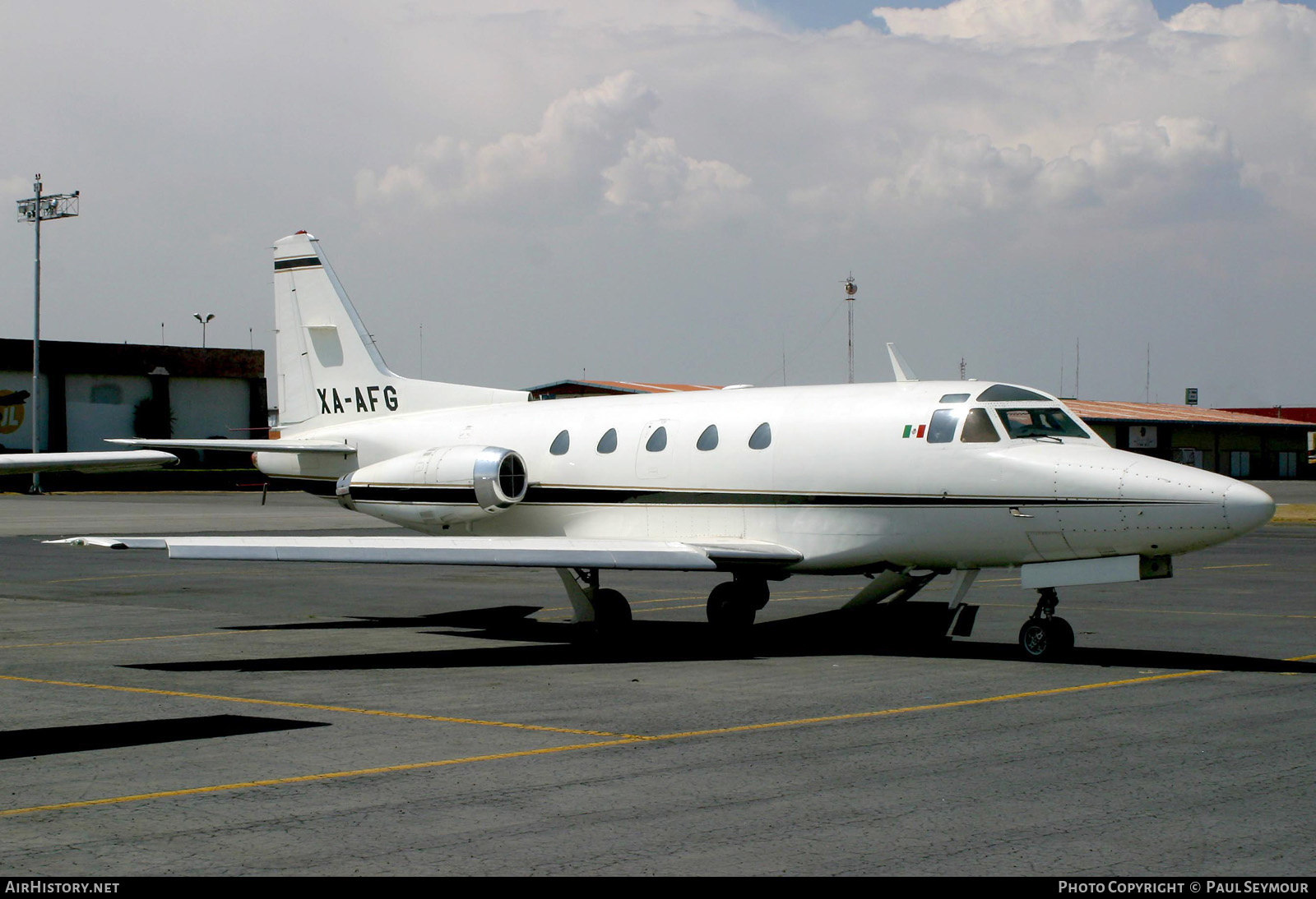 Aircraft Photo of XA-AFG | North American Rockwell NA-306 Sabreliner 60 | AirHistory.net #433884