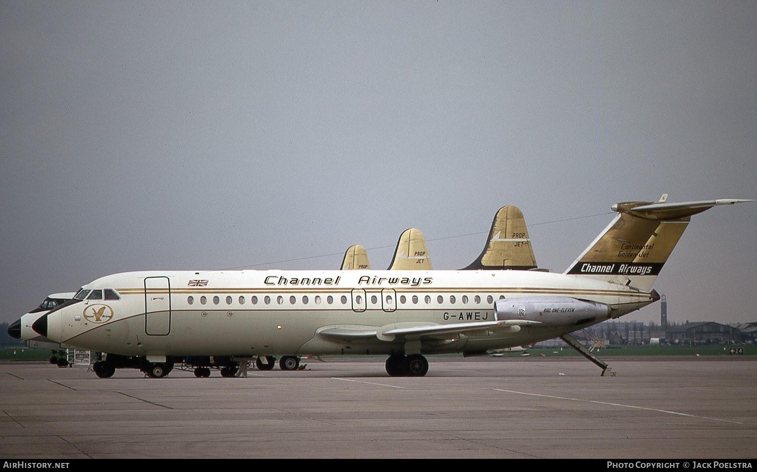 Aircraft Photo of G-AWEJ | BAC 111-408EF One-Eleven | Channel Airways | AirHistory.net #433893