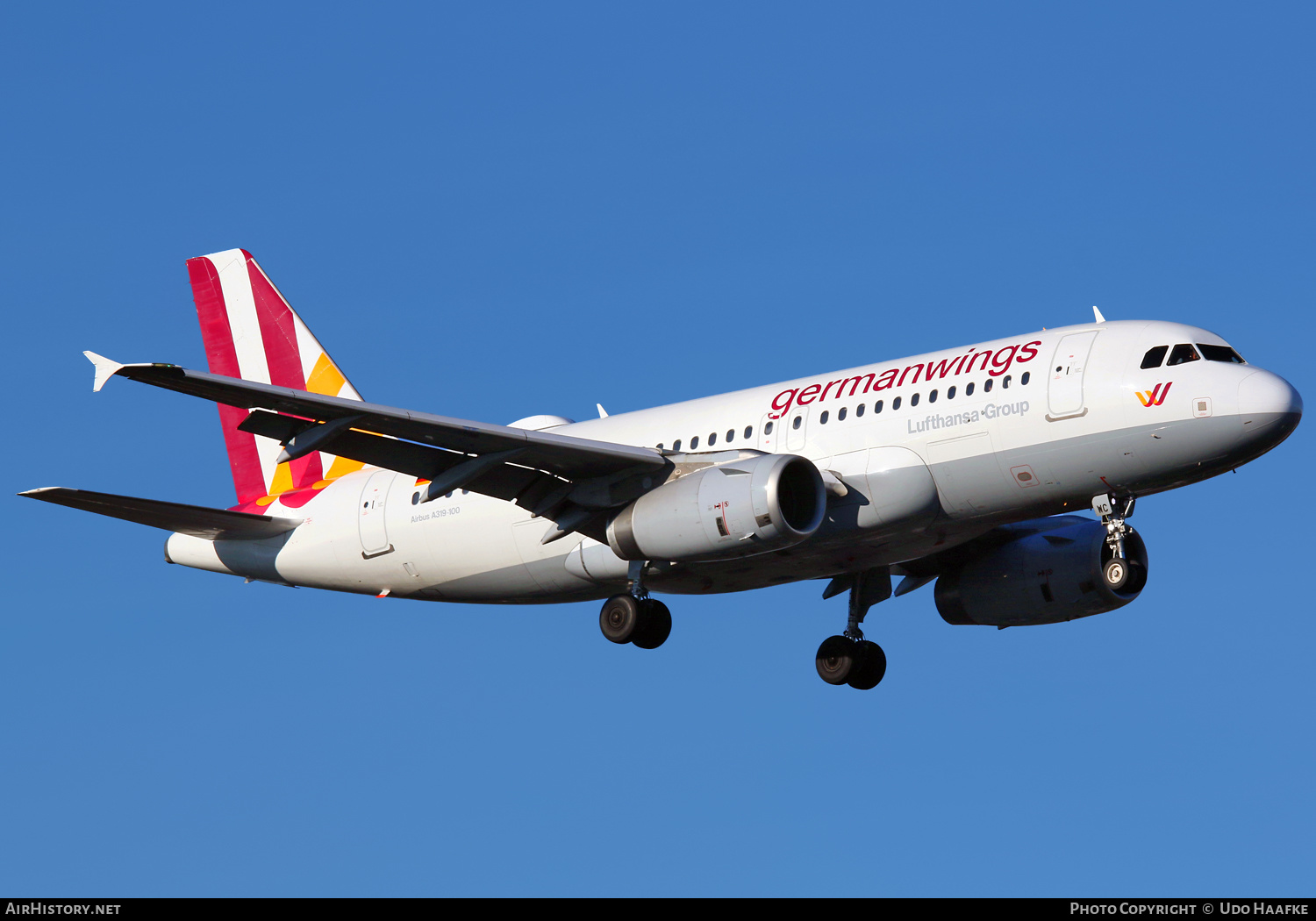 Aircraft Photo of D-AGWC | Airbus A319-132 | Germanwings | AirHistory.net #433894