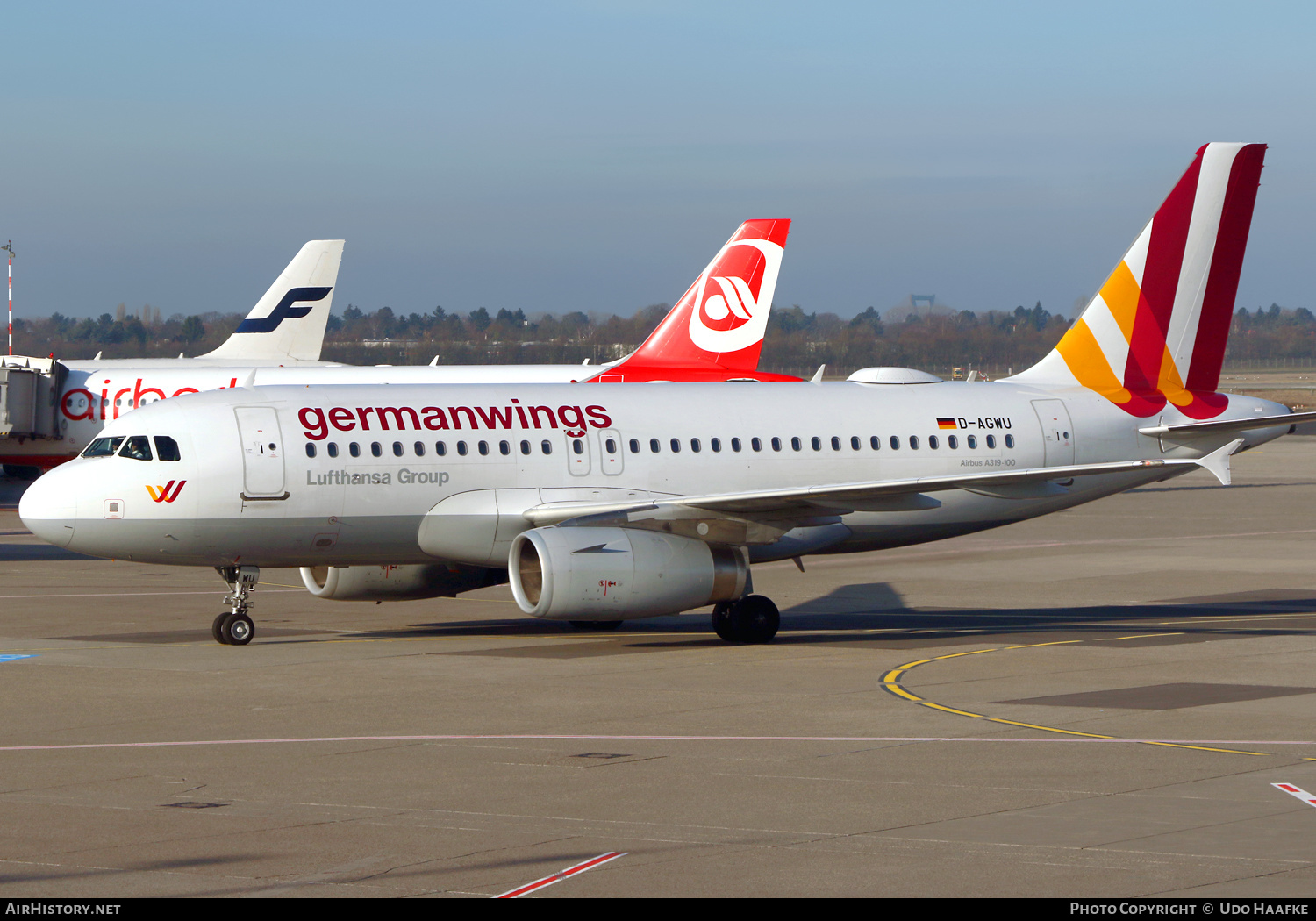 Aircraft Photo of D-AGWU | Airbus A319-132 | Germanwings | AirHistory.net #433896