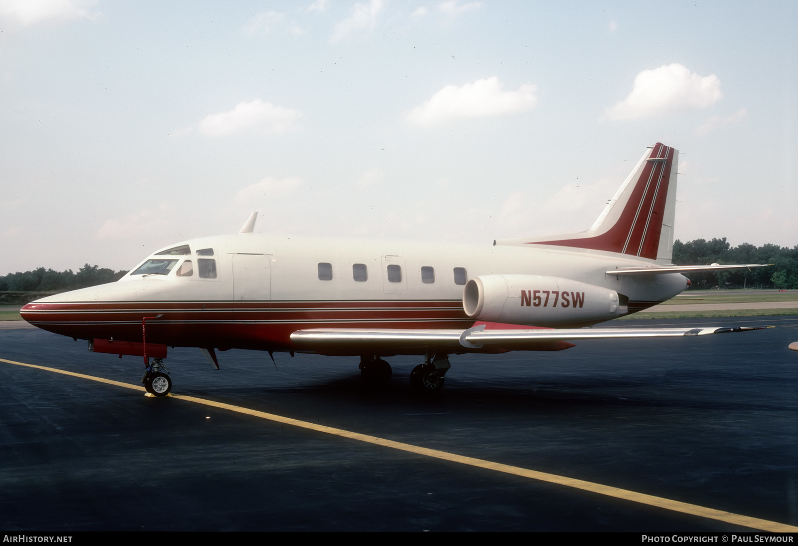Aircraft Photo of N577SW | North American Rockwell NA-380 Sabreliner 80A | AirHistory.net #433904