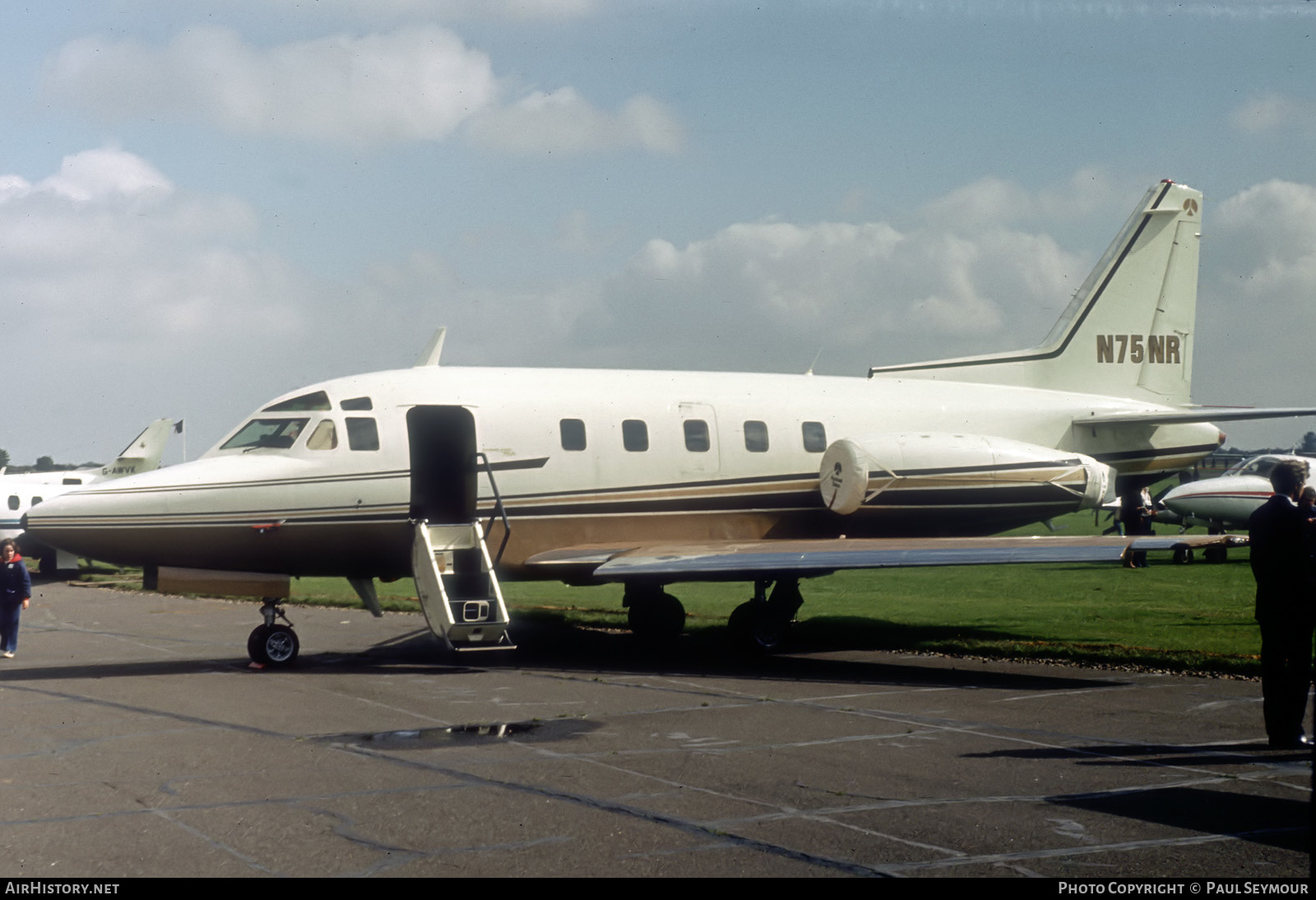 Aircraft Photo of N75NR | North American Rockwell NA-380 Sabreliner 75A | AirHistory.net #433907