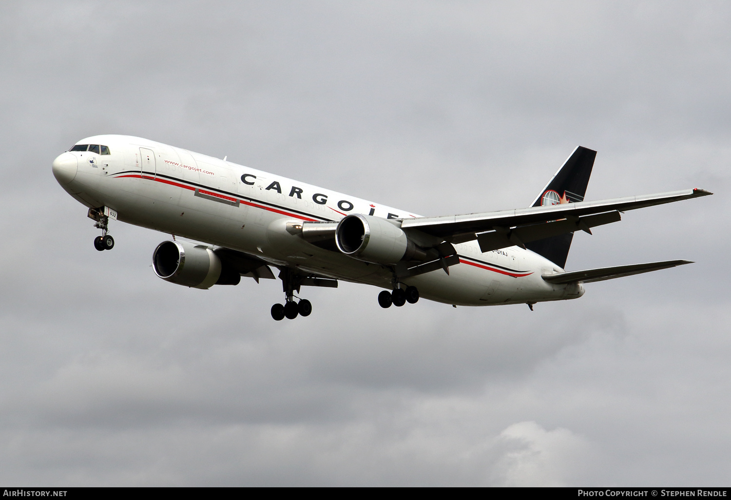 Aircraft Photo of C-GYAJ | Boeing 767-35E/ER(BCF) | Cargojet | AirHistory.net #433909