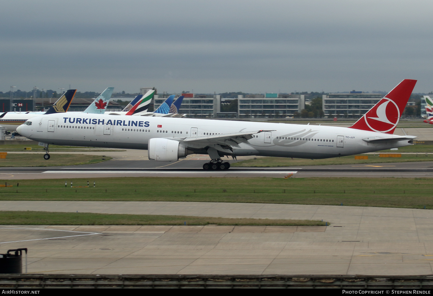 Aircraft Photo of TC-JJY | Boeing 777-3F2/ER | Turkish Airlines | AirHistory.net #433915