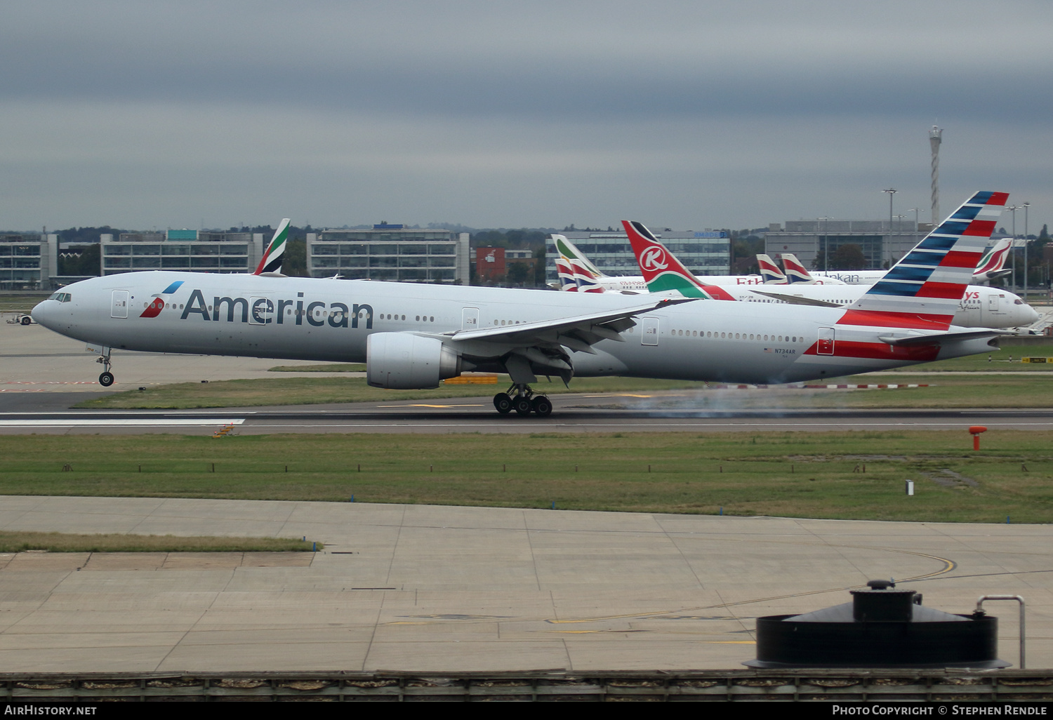 Aircraft Photo of N734AR | Boeing 777-323/ER | American Airlines | AirHistory.net #433917