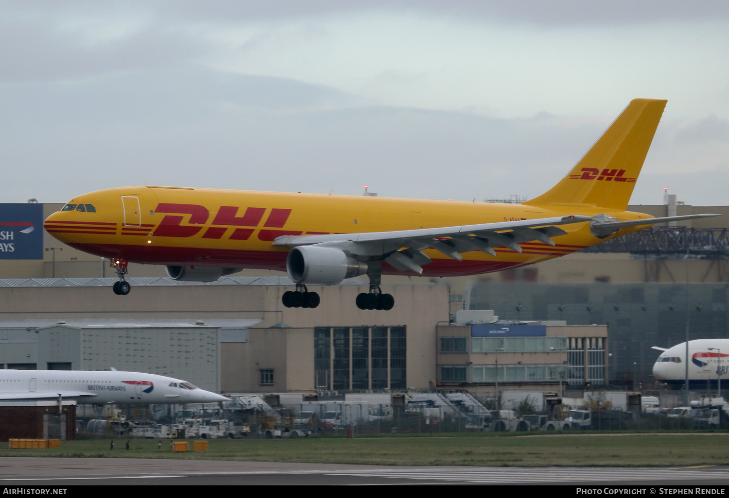 Aircraft Photo of D-AEAA | Airbus A300B4-622R(F) | DHL International | AirHistory.net #433925