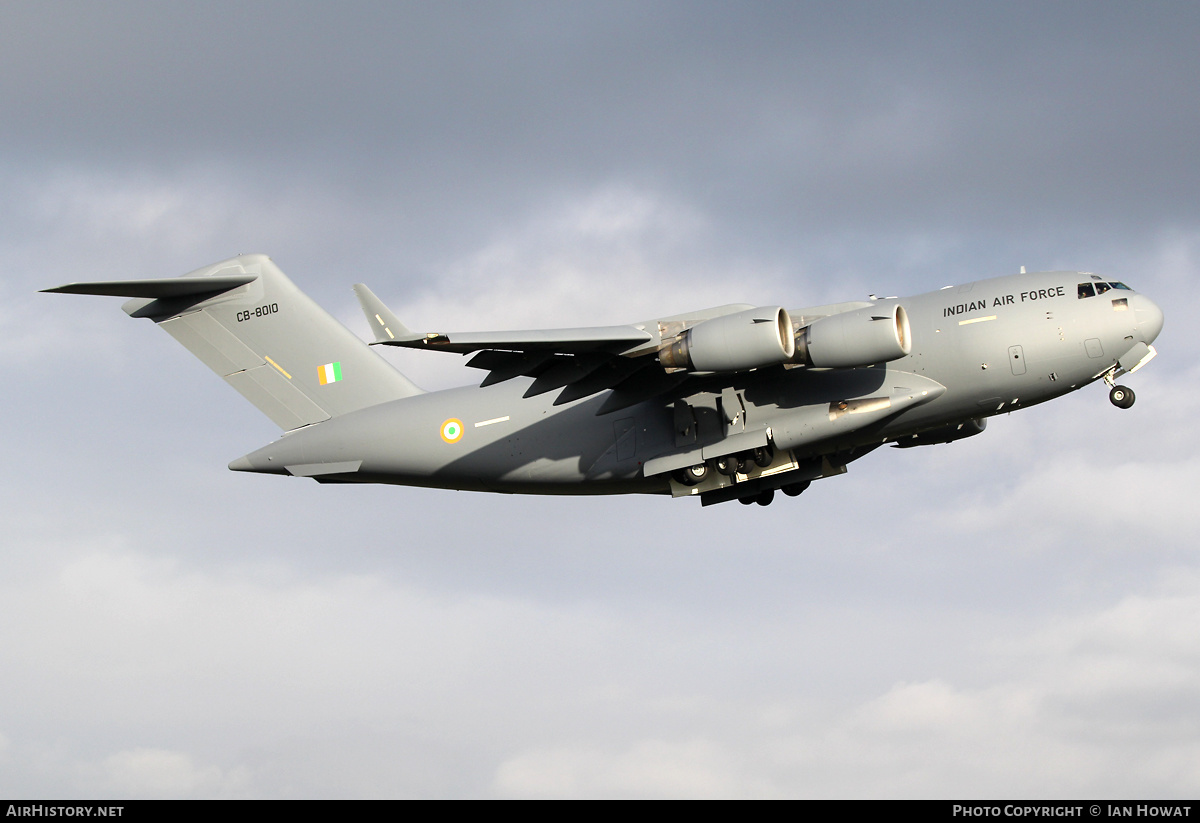 Aircraft Photo of CB-8010 | Boeing C-17A Globemaster III | India - Air Force | AirHistory.net #433937