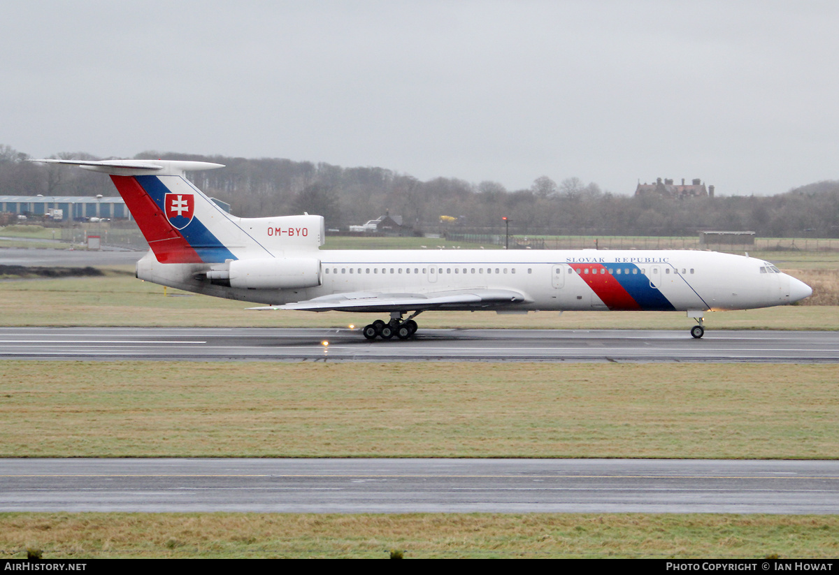 Aircraft Photo of OM-BYO | Tupolev Tu-154M | Slovakia - Government | AirHistory.net #433943