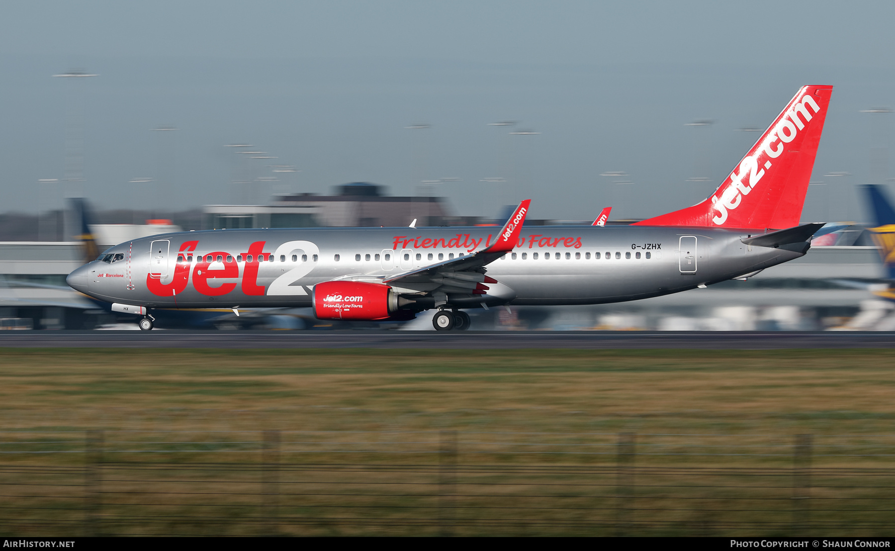 Aircraft Photo of G-JZHX | Boeing 737-800 | Jet2 | AirHistory.net #433952