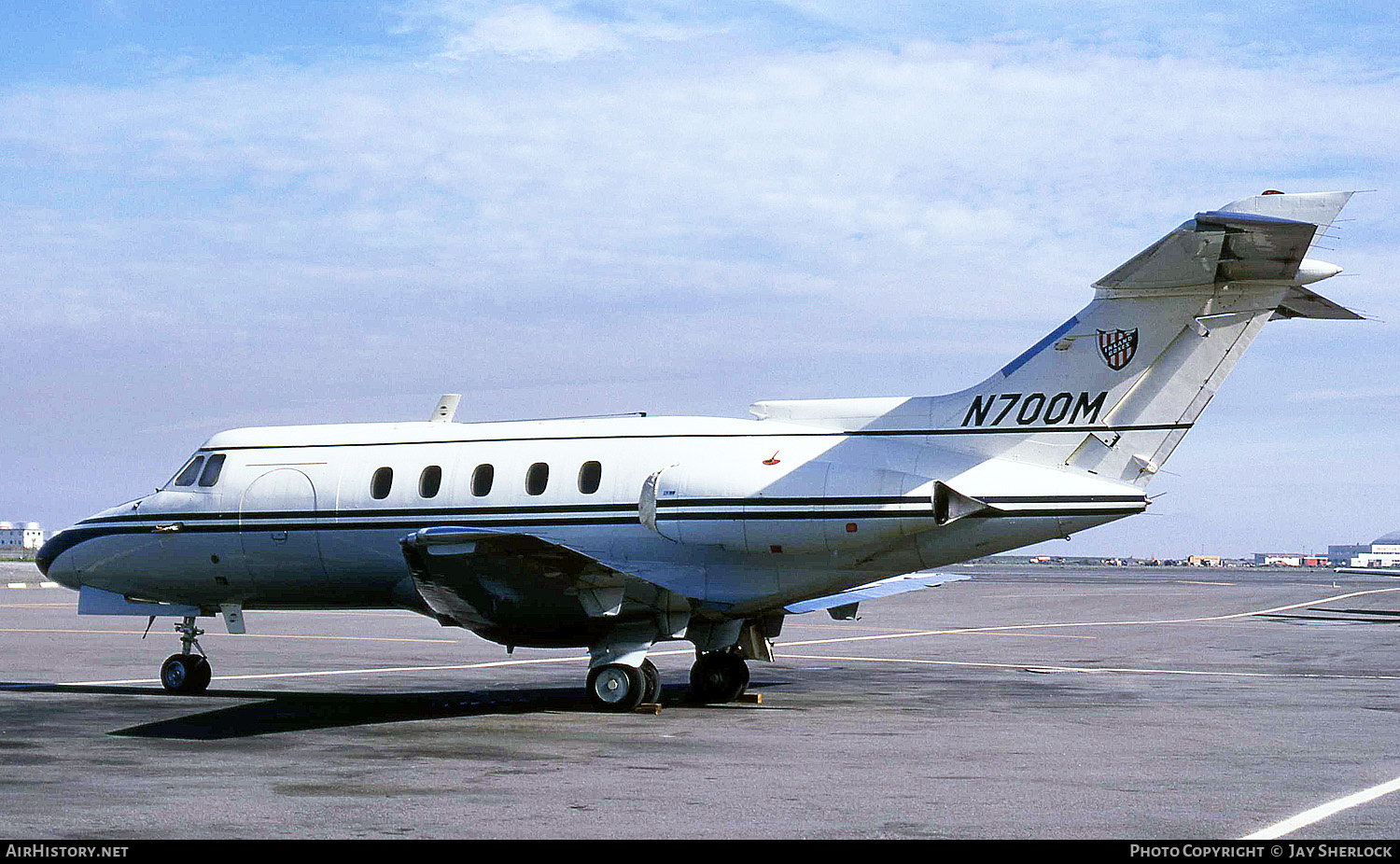 Aircraft Photo of N700M | Hawker Siddeley HS-125-3A | Inland Boxes | AirHistory.net #433964